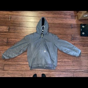 Carhartt Duck Quilted Flannel-Lined Active Jacket